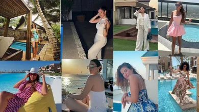 صورة 20 صورة لنجمات الفن على البحر وحمام السباحة في صيف 2025