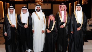 صورة احتفال وزنه وميمني بعقد قران صالح  أخبار السعودية