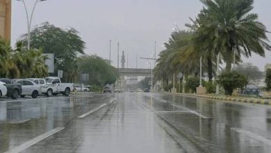 صورة «الأرصاد»: أمطار على منطقة جازان  أخبار السعودية