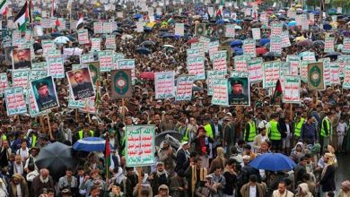 صورة مظاهرات حاشدة في عدة مُدن يمنيّة تنديداً بجرائم الإبادة الجماعية في غزة