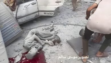صورة 7 شهداء في قصف للاحتلال على حي الرمال غرب مدينة غزة