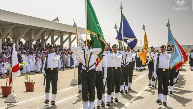 صورة بحضور رئيس أركان ‎القوات البحرية.. تخريج الدفعة «226» من دورة الفرد الأساسي