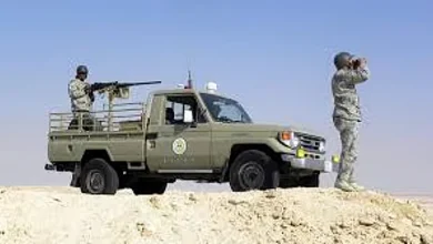 صورة حرس الحدود بجازان يقبض على 8 مخالفين لتهريبهم 200 كلجم من القات