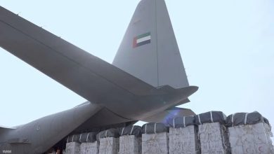صورة الإمارات تنفذ الإنزال الـ69 وتُدخل نحو 500 طن غذاء إلى غزة