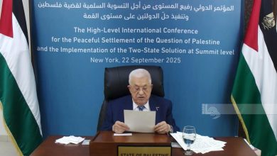 صورة الرئيس عباس: دولةَ فلسطيَن هي الجهةُ الوحيدةُ المؤهلةُ لحكم غزة ولن يكونَ لحماس دور وعليها تسليمُ السلاح ِللسلطةِ