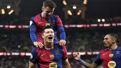 صورة ليفاندوفسكي اساسياً..تشكيل برشلونة المتوقع أمام خيتافي في الدوري الإسب