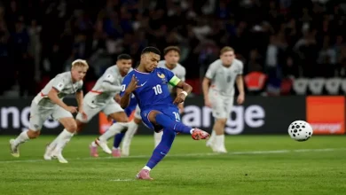 صورة مبابي يقود منتخب فرنسا للفوز على أيسلندا في تصفيات كأس العالم 2026