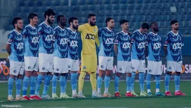صورة قائمة بيراميدز لمواجهة ريفرز يونايتد في دوري الأبطال