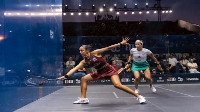 صورة هانيا الحمامي تفوز على نوران جوهر
