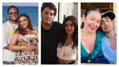 صورة “أنغام وهيدي كرم”.. 25 صورة لنجمات الفن مع أبنائهن