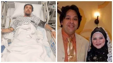 صورة بعد تعرضه لجلطة في القلب من هو زوج ميار الببلاوي؟