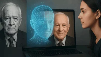 صورة بعد إثارتها الجدل.. ما هي تقنية الرحيل الرقمي التي تعيد الموتى افتراضي
