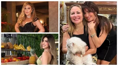 صورة ميريام فارس ترقص في الساحل ونيرمين الفقي بفستان أسود.. لقطات نجوم الفن
