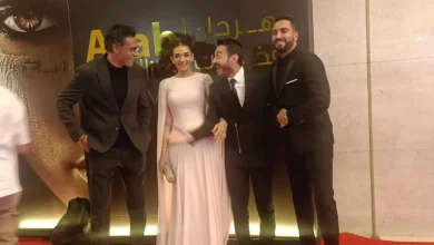 صورة بالصور.. حضور لافت لـ أحمد زاهر وابنته ملك في مهرجان الفضائيات العربية