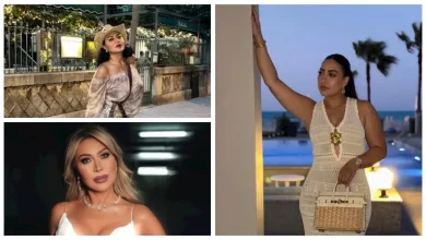 صورة رانيا يوسف بفستان قصير وهدى الإتربي أنيقة .. لقطات لنجوم الفن خلال 24