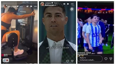 صورة ستوري نجوم كرة القدم.. بيزيرا يدعم الزمالك..  ورونالدو يحتفل باليوم ال