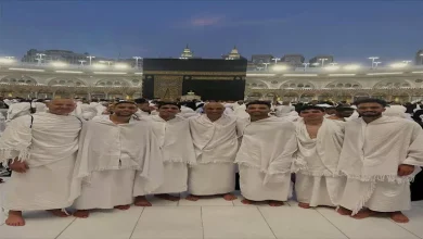 صورة بينهم ماييلي.. لاعبو بيراميدز يؤدون مناسك العمرة بعد الفوز على الأهلي