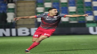 صورة حسين محاسب “لمصراوي”: تركت الأهلي للاحتراف.. والدوري الويلزي تاريخي