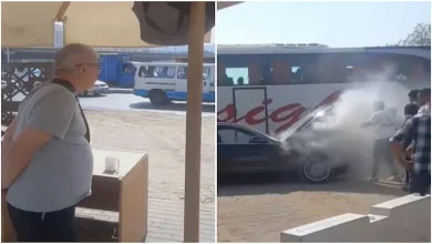 صورة الحالة الصحية لأحمد شوبير بعد اشتعال سيارته (صور)