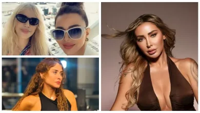 صورة إيمان العاصي بدون مكياج ومي عمر بفستان جريء.. 10 لقطات لنجوم الفن خلال
