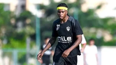 صورة مدرب أنجولا يستدعي شيكو بانزا لاعب الزمالك للمعسكر المقبل