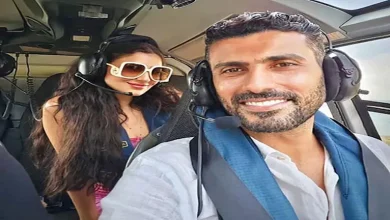 صورة محمد سامي ينشر صورة رومانسية مع مي عمر على أنغام “إنتي الحتة بتاعتي”