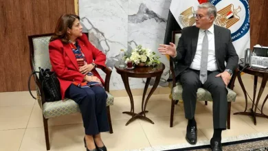صورة وزير البترول يبحث استثمارات شل العالمية في مصر