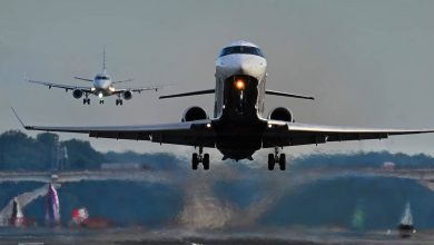 صورة فوضى على مدارج واشنطن تكشف خطر الطائرات المتقاربة  أخبار السعودية