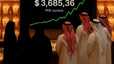 صورة استقرار أسعار سبائك الذهب في السعودية عند 3,685.36 دولار للأونصة  أخبار السعودية