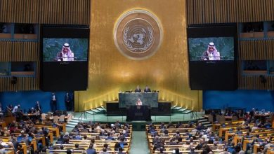 صورة بيان سعودي  فرنسي: اعتماد إعلان نيويورك خطوة حاسمة نحو حلّ الدولتين وإنهاء الحرب في غزة  أخبار السعودية