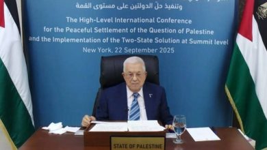 صورة الرئيس الفلسطيني يثمّن مواقف الدول التي اعترفت بدولة فلسطين  أخبار السعودية