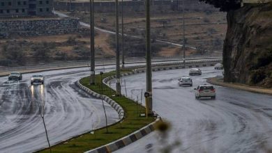 صورة «الأرصاد»: أمطار غزيرة على منطقة الباحة  أخبار السعودية