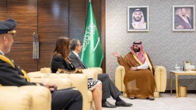 صورة وزير الحرس الوطني يستقبل سفير جمهورية إيطاليا لدى المملكة  أخبار السعودية