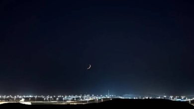 صورة سماء عرعر تشهد اقتران القمر بالمريخ ورصد مذنب جديد  أخبار السعودية