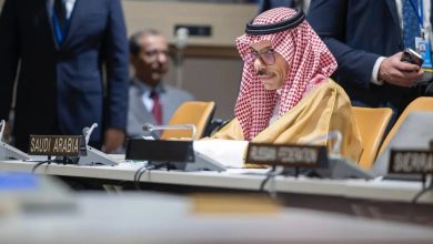 صورة وزير الخارجية يشارك في اجتماع ترويكا القمة العربية مع نظيره الكوري  أخبار السعودية
