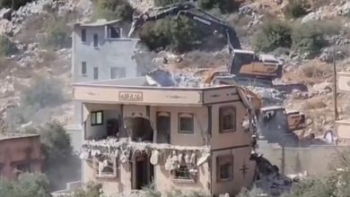 صورة الاحتلال يهدم 3 منازل مأهولة في بروقين غرب سلفيت