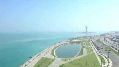 صورة أمطار رعدية ورياح نشطة مثيرة للأتربة على عدة مناطق