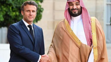 صورة تحدثت للتو مع ولي العهد بشأن مؤتمر حل الدولتين