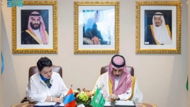 صورة وزير الخارجية يبحث العلاقات الثنائية والمستجدات الإقليمية مع نظيرته المنغولية