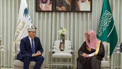 صورة النائب العام يبحث مع سفير قرغيزستان تعزيز التعاون القضائي والقانوني