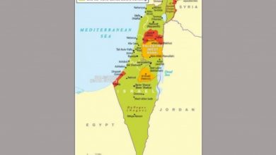 صورة بدلا من الأراضي الفلسطينية..بريطانيا تدرج اسم فلسطين على خرائطها الرسمية لأول مرة