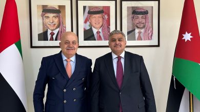 صورة السفير علي يونس يلتقي سفير المملكة الأردنية لدى دولة الإمارات