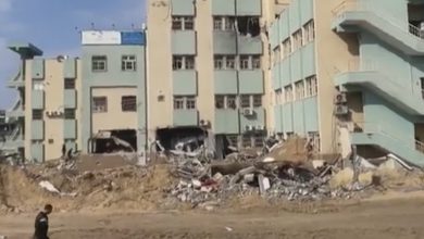صورة صحة غزة: خروج مستشفى الرنتيسي ومستشفى العيون عن الخدمة