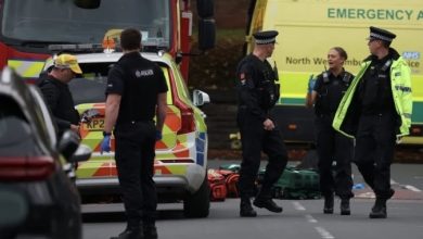 صورة 4 اصابات بحادث طعن في كنيس يهودي بمدينة مانشستر البريطانية