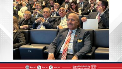 صورة سفير مملكة البحرين لدى الجمهورية اللبنانية والمقيم في دمشق يشارك في أعمال الدورة الحادية والعشرين لملتقى الإعلام العربي في بيروت
