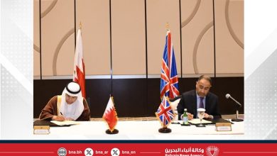 صورة وزير شؤون الدفاع يترأس الجانب البحريني في ختام أعمال الاجتماع الثلاثون للجنة البحرينية البريطانية العسكرية المشتركة
