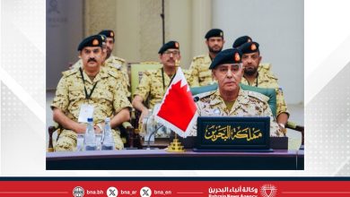 صورة رئيس هيئة الأركان يترأس وفد مملكة البحرين في أعمال الاجتماع الثاني والعشرون للجنة العسكرية العليا بالكويت