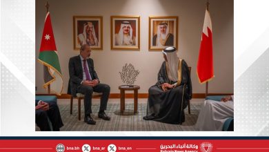 صورة وزير الخارجية يلتقي مع نائب رئيس الوزراء وزير الخارجية والمغتربين بالمملكة الأردنية الهاشمية