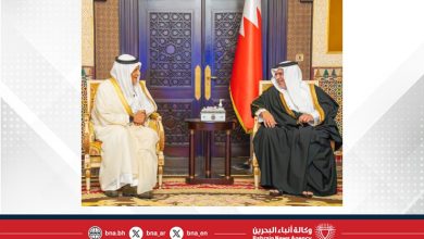 صورة مملكة البحرين بقيادة جلالة الملك المعظم ماضيةٌ في نهجها الثابت الرامي إلى توطيد أواصر التعاون العربي