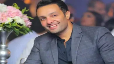 صورة “الطيبون للطيبات”.. وائل عبدالعزيز يهنىء منة شلبي على زواجها من أحمد ا